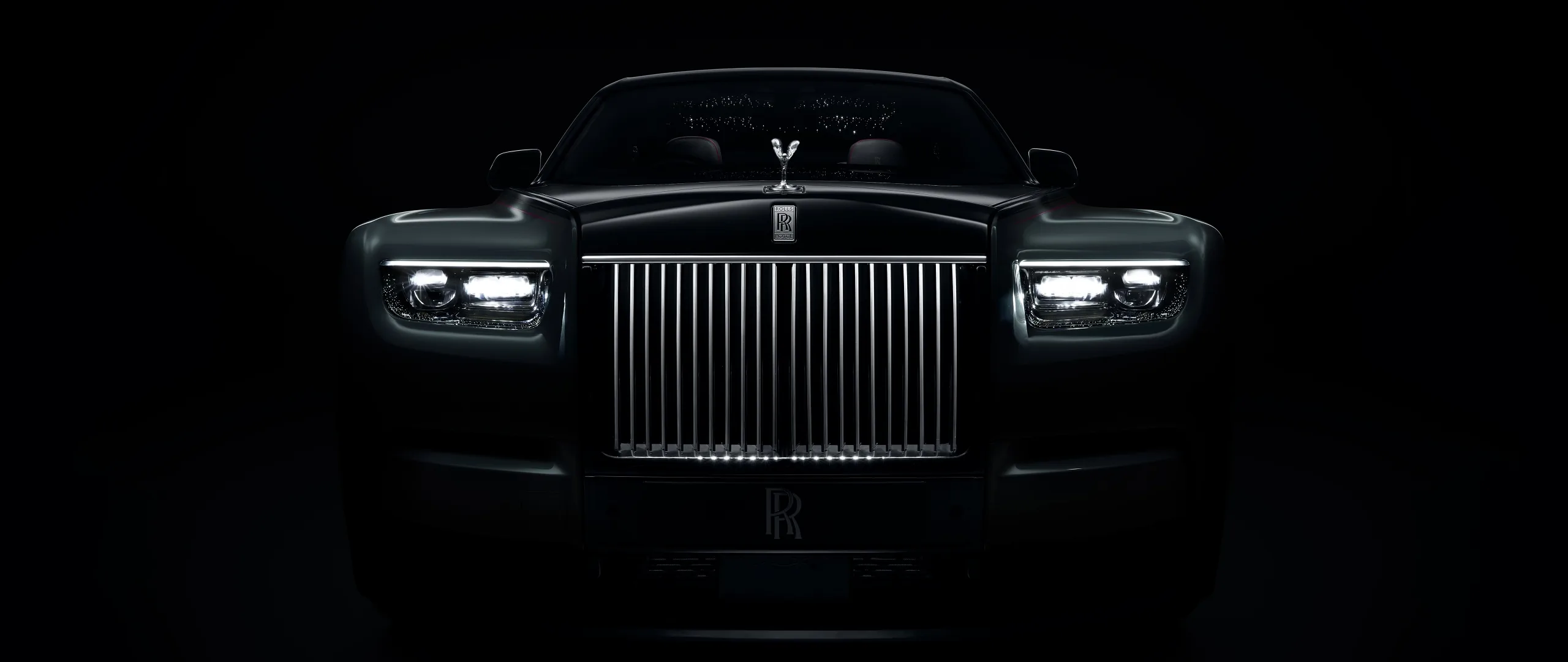 Rolls Royce Phantom Series II Wallpaper 4K, Black cars