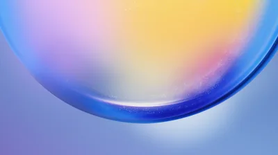 Glass Bubble on Periwinkle HD Wallpaper