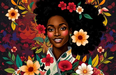 HD Iphone Black Girl Background