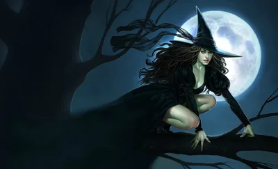 Free Witch Wallpapers and Backgrounds