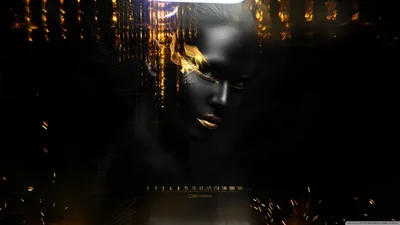 Black Flame 4K UHD Wallpaper for UltraHD Desktop and TV Widescreen and UltraWide Disp