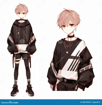Black Anime Boy HD Wallpaper