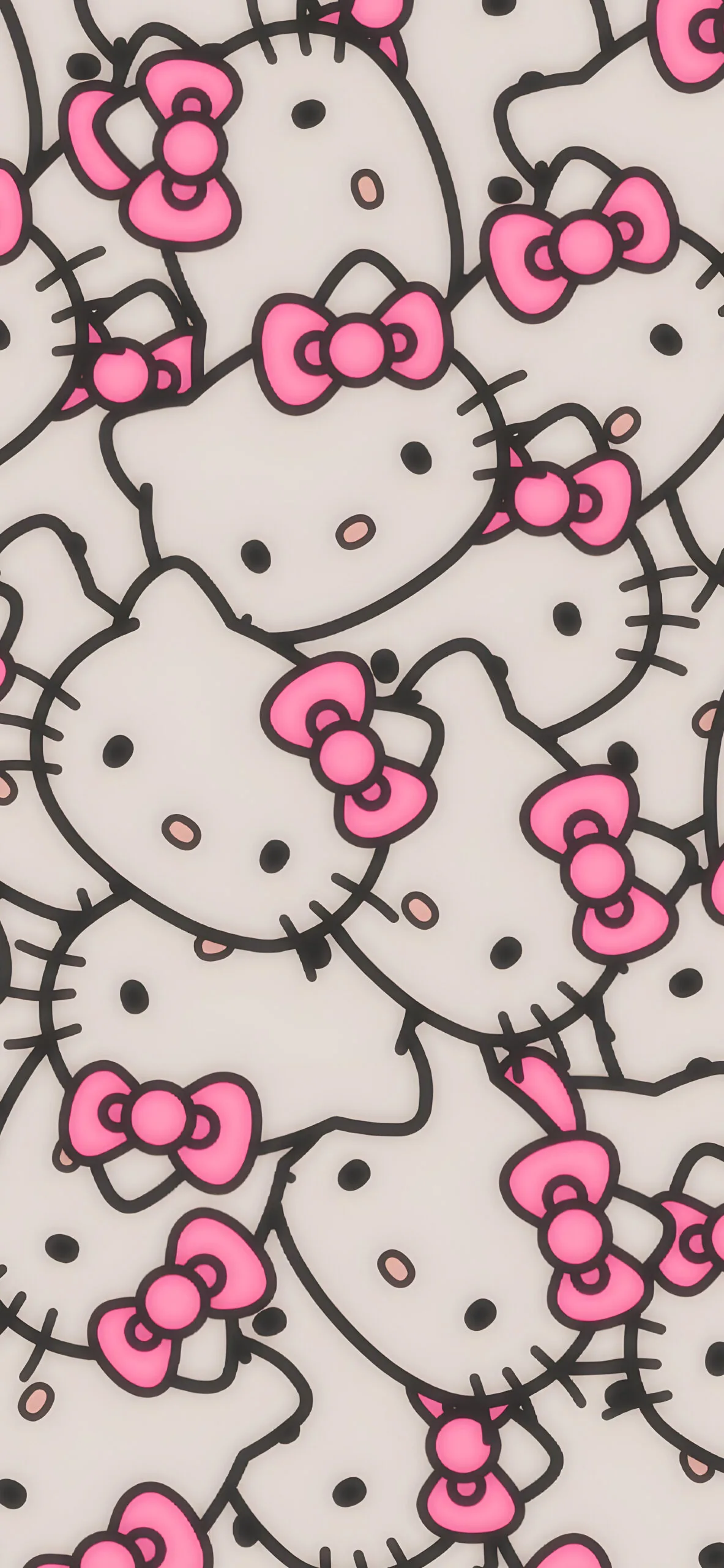 Hot Pink Wallpaper Hello Kitty