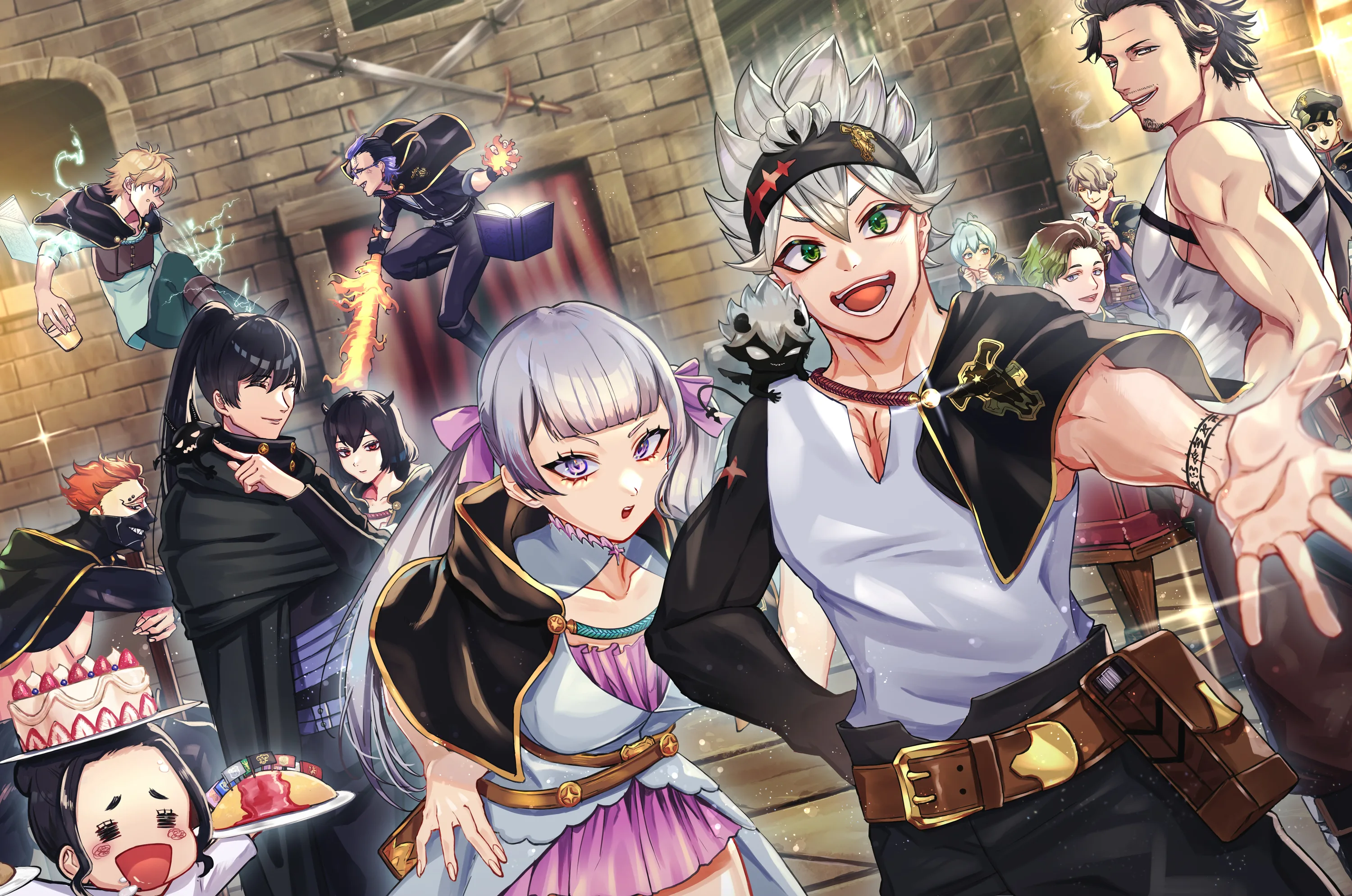 Black Clover 4k Characters Wallpaper, HD Anime 4K Wallpapers, Images and Background