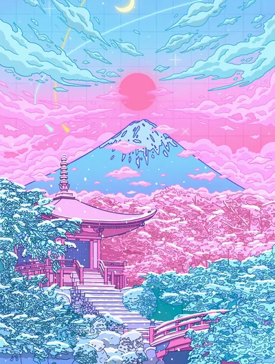 Top Pastel Japanese Aesthetic Wallpaper Full HD, 4K Free to Use