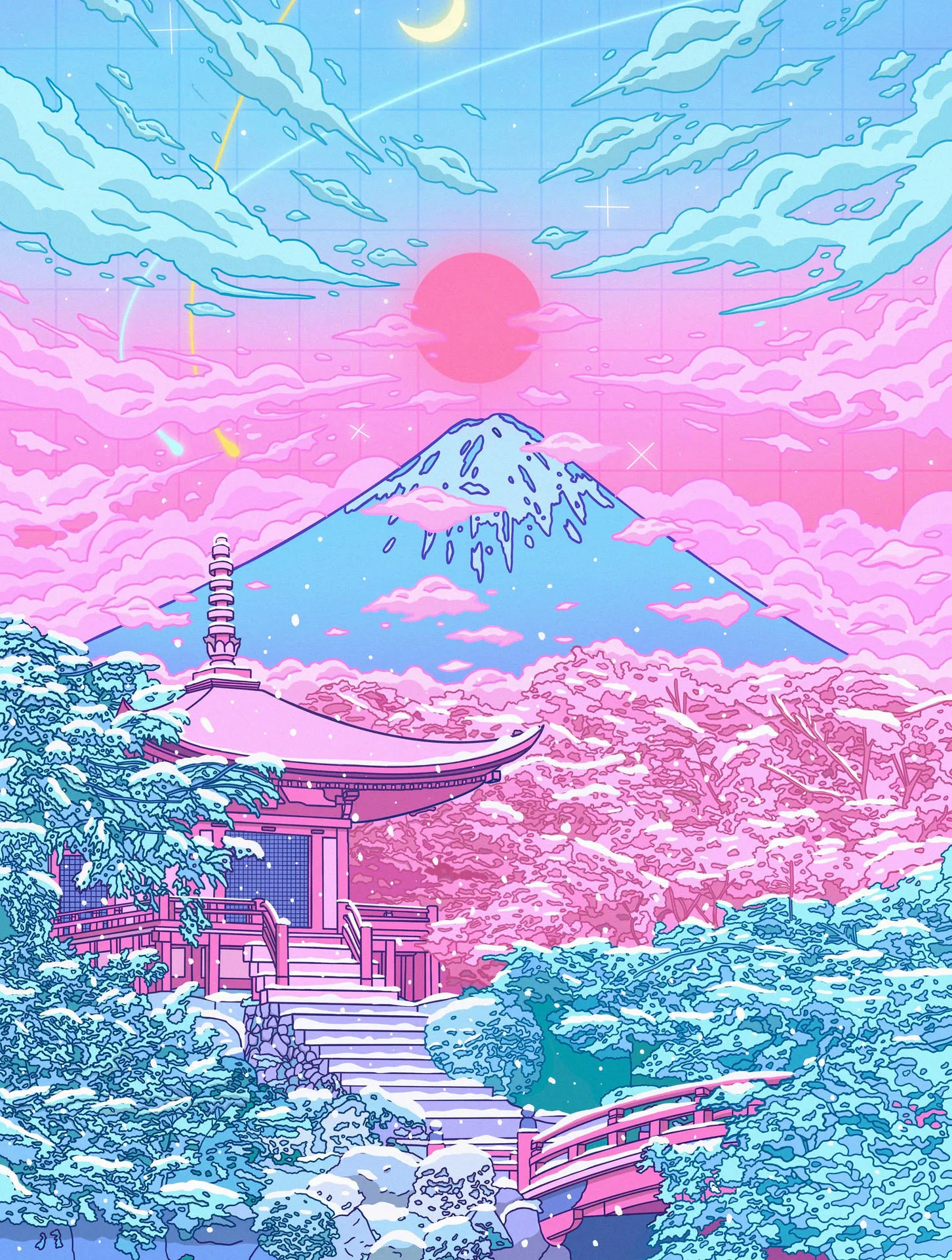 Top Pastel Japanese Aesthetic Wallpaper Full HD, 4K Free to Use