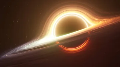 Red Black Hole Wallpapers