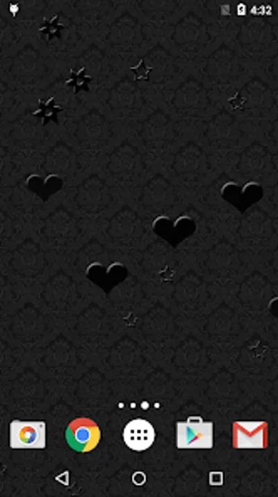Black Patterns Live Wallpaper para Android