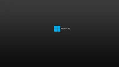 Windows 11 Logo on Charcoal Gradient HD Wallpaper