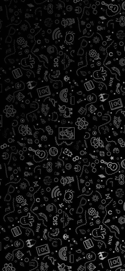 Black Cute Phone Wallpapers