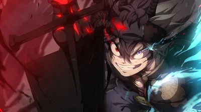 Asta Demon Slayer Sword Black Clover Wallpaper 4K HD PC
