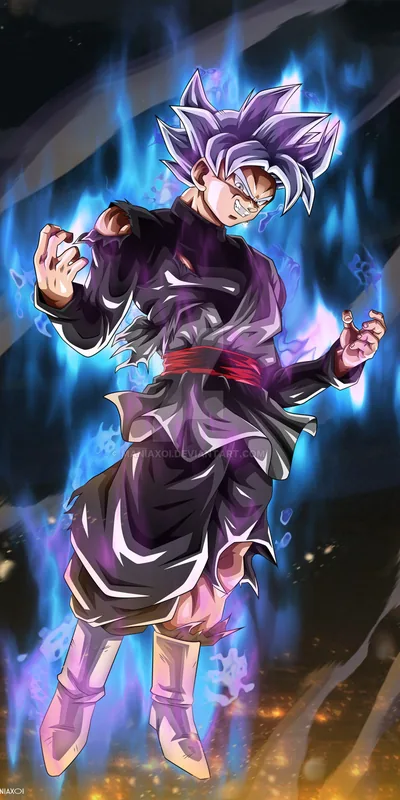 Goku Black fanart + live wallpaper in comments