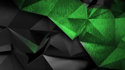 4K Green and Black Abstract Wallpapers 4K Green and Black