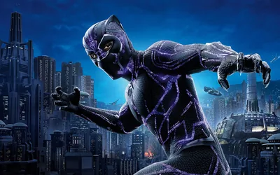 Black Panther 4K Ultra HD Movie Wallpaper