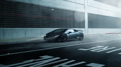 Lamborghini Huracan Vellano MC Matte Black Wallpaper HD Car Wallpapers