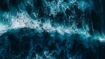 Dark Blue Water Background
