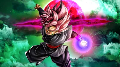 Resolution Cool Black Goku HD Dragon Ball Super 1080P Laptop
