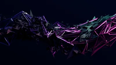 Dark Geometric Wallpapers