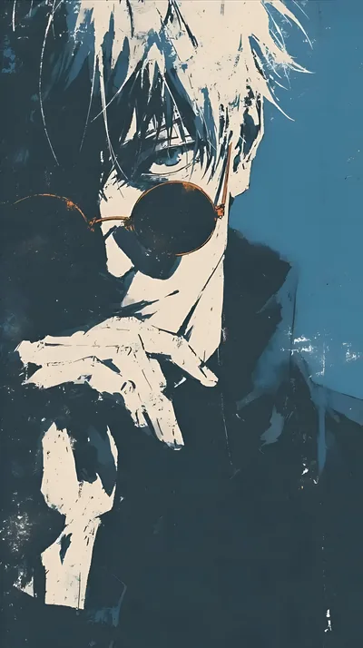 Satoru Gojo 4K Anime Art Wallpaper