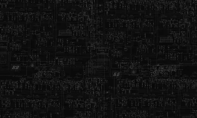 Cool, Dark Desktop Theme For Your Home Office Wallpaper
