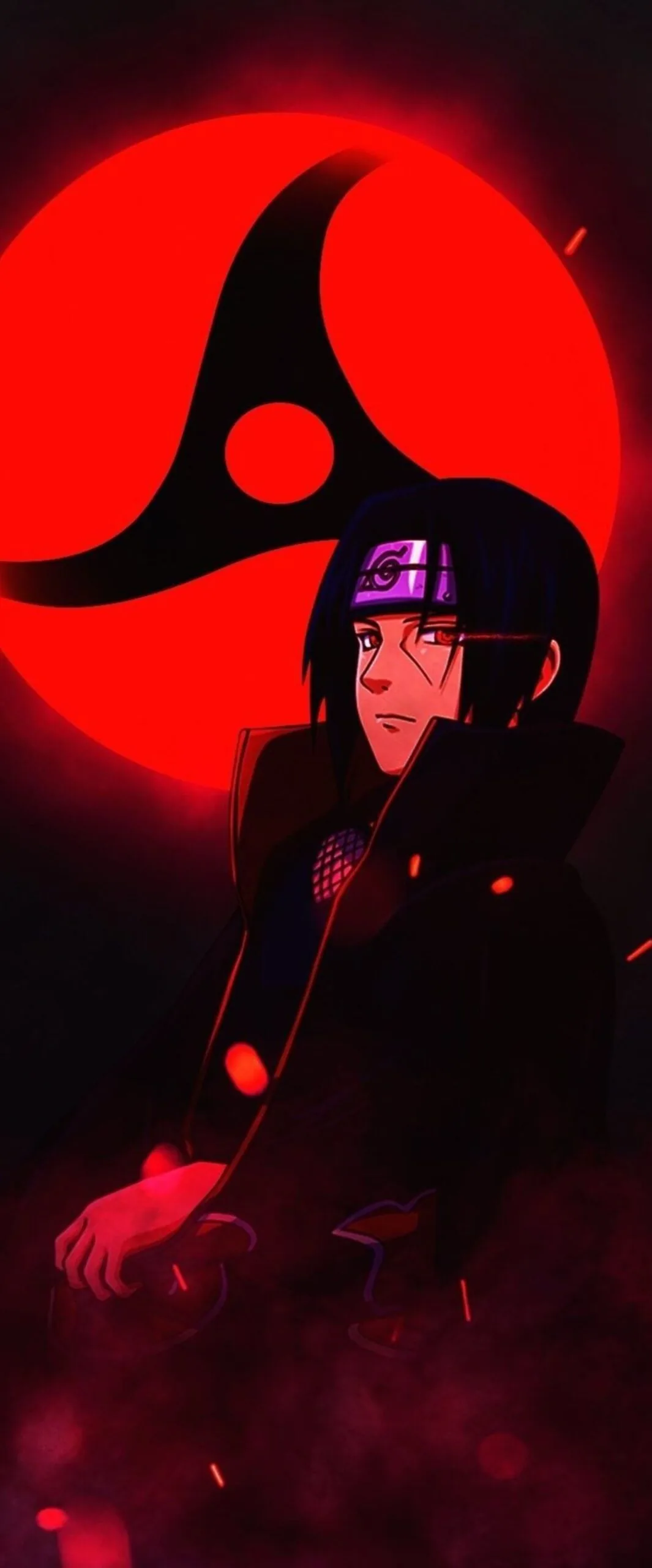 HD Naruto Black Background