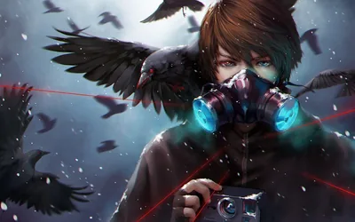 Anime Boy Mask Wallpapers