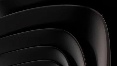 Stacked Black Curves HD Wallpaper