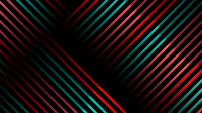 Red Blue Lines And Shadows Geometric Black Background Abstraction 4K HD Abstract Wallpa
