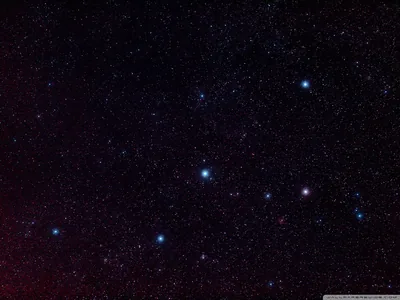 Bright Stars in a Purple Night Sky HD Wallpaper