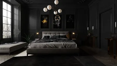 Black Bedroom on Behance