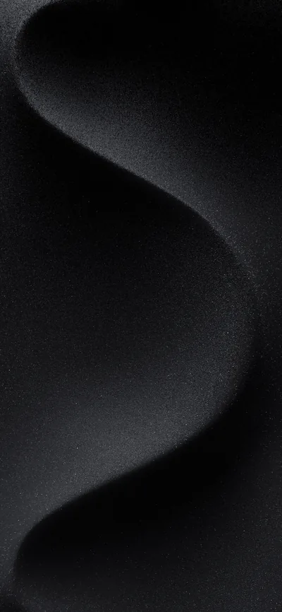 Curved Black Fabric Fold HD Phone Wallpaper