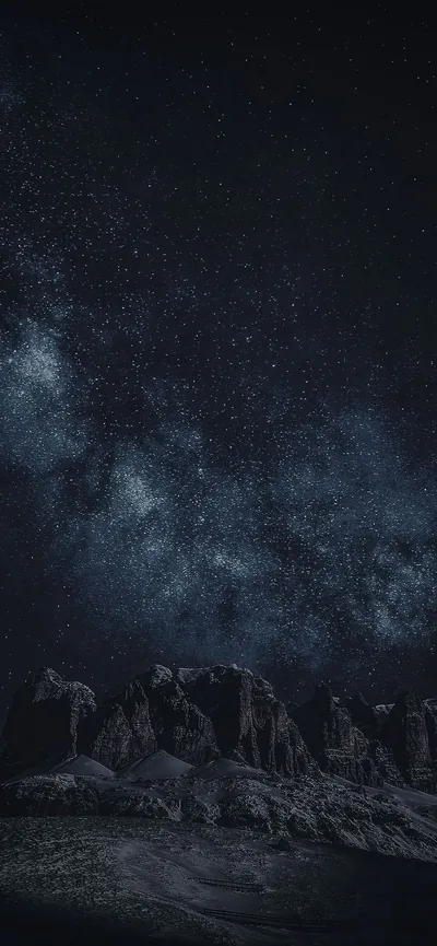 Black Space iPhone Wallpapers