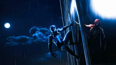 Face the Storm Together with This Spider Man Animated Wallpaper