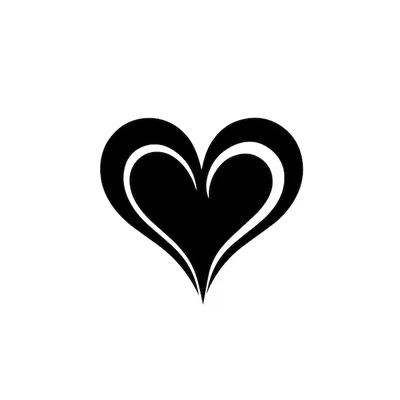 Black love logo Vectors & Illustrations