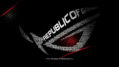 ASUS ROG Republic of Gamers HD Tech Wallpaper