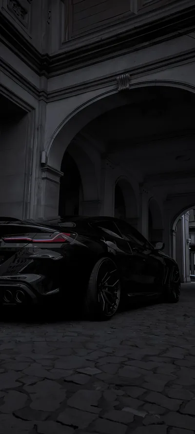 Black Car Wallpaper 4k