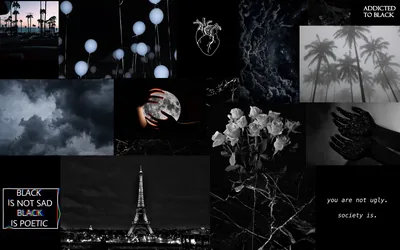 Black Aesthetic Tumblr Laptop Wallpapers TopHinhAnhDep