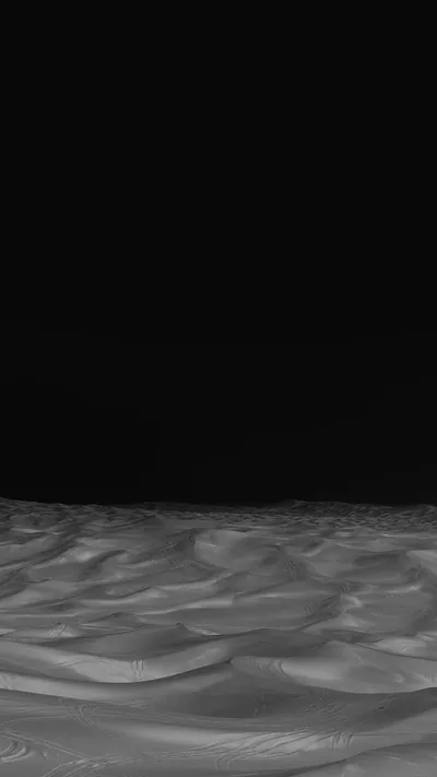 Desert Minimal Dark Black Nature Sky Earth iPhone 7 Wallpaper