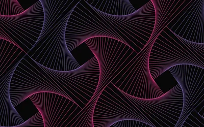 Black Geometric Wallpaper 4K Wallpaper 4K