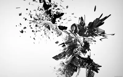 Black and White Gaming Wallpapers