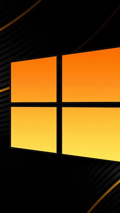 Windows 10 Black Wallpaper 4K for iPhone and Mobile Phone