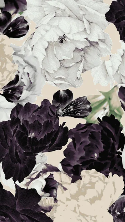 Black Flowers iPhone Wallpapers Black Flowers iPhone