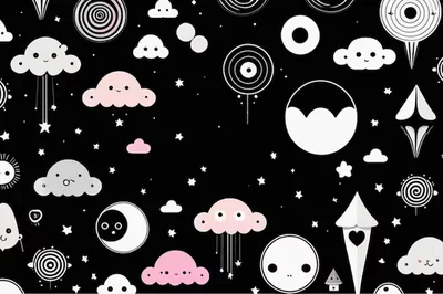 Cute Black Wallpaper Images