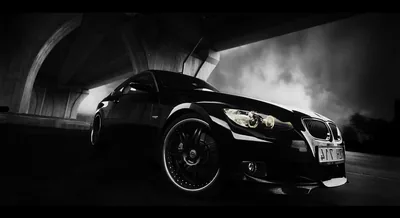 Black BMW Car Wallpaper
