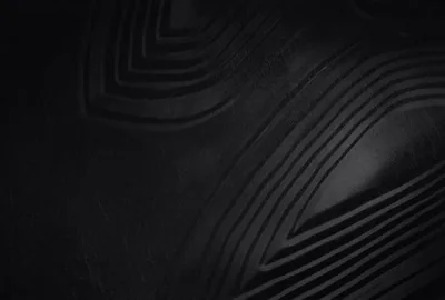 Black Embossed Ridge Texture HD Wallpaper