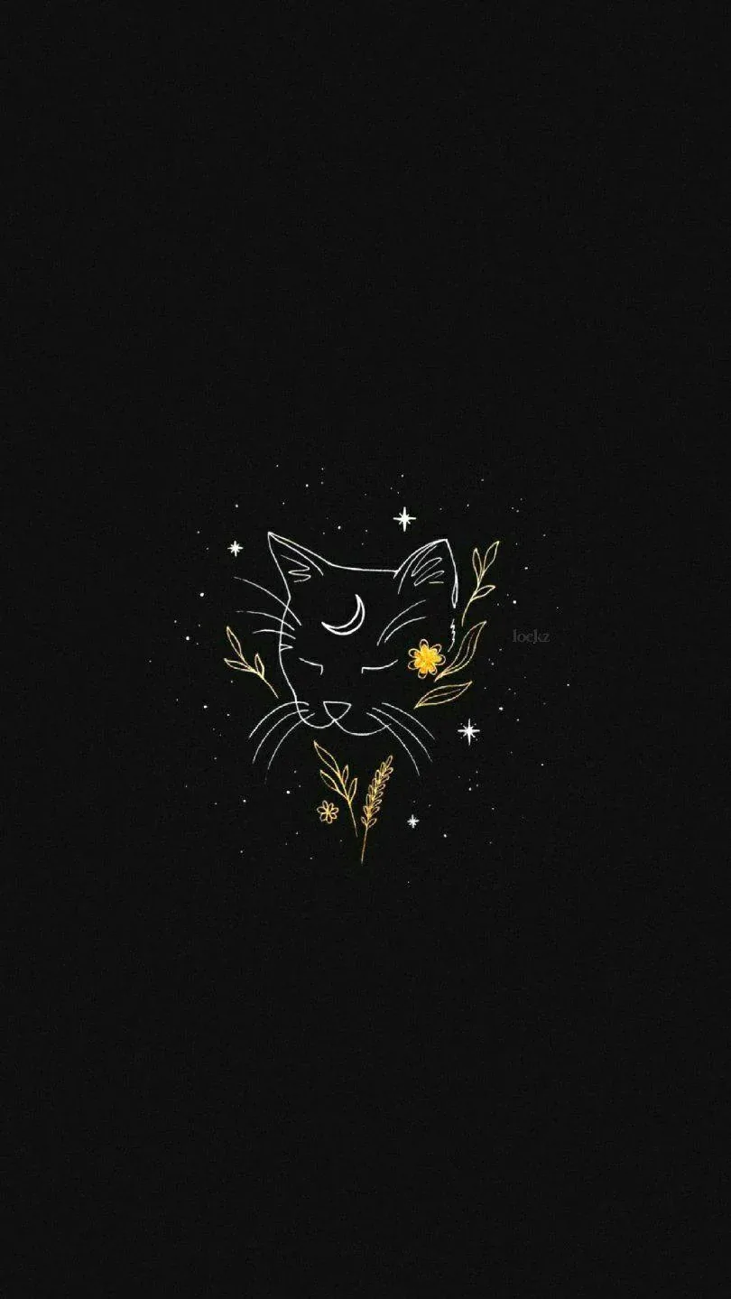Black Wallpapers Cute Aesthetic