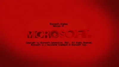 Windows 1 0 Mockup Dark Wallpaper