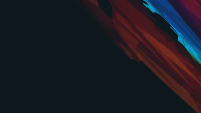 Red and Blue Light Streak on Black HD Wallpaper