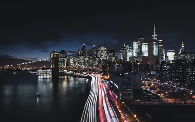 Black City Background