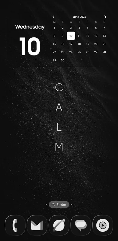 S26 Ultra Dark theme